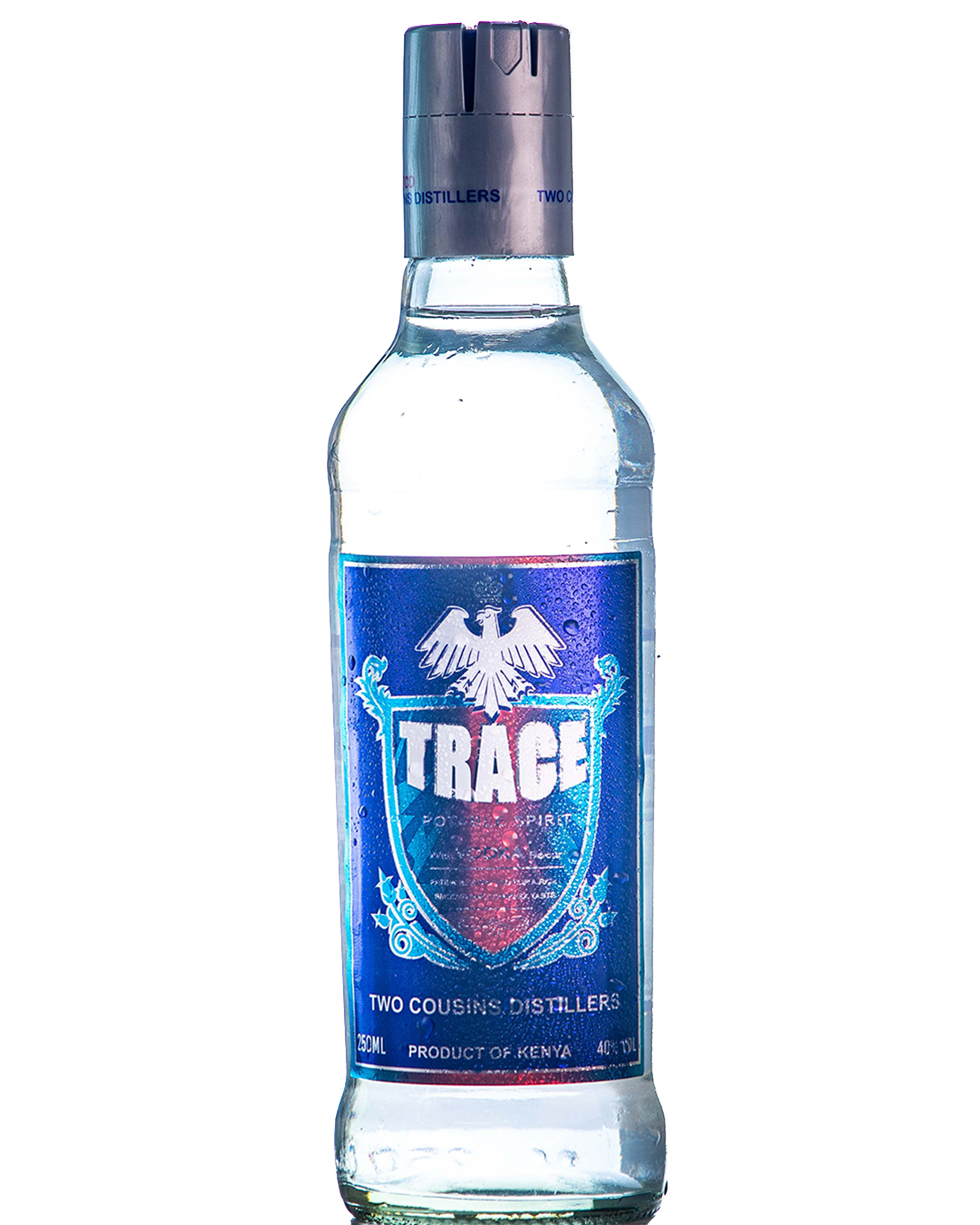 Trace Vodka 250 ml mockup